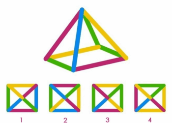 Оптичка загатка - пирамида