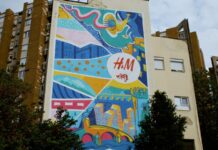 H&M ГО САКА СКОПЈЕ: Нов мурал кој истовремено го прочистува воздухот ќе биде откриен во центарот на градот H&M ГО САКА СКОПЈЕ