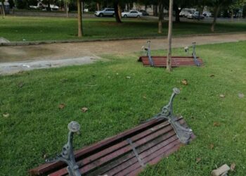 Вандализам во паркот „Македонија“ – остра осуда од ЈП „Паркови и зеленило“