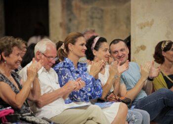 Јанош Балинт и Владимир Милошевиќ на „Охридско лето“