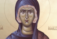 Денеска е Преподобна Макрина Преподобна Макрина