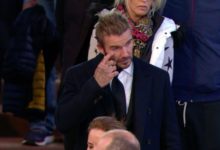 Dejvid Bekam zaplaka pred kovchegot na kralitsata Elizabeta