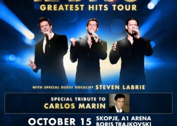 За Карлос Марин – Пуштени во продажба картите за концертот на „Ил Диво“ во Скопје