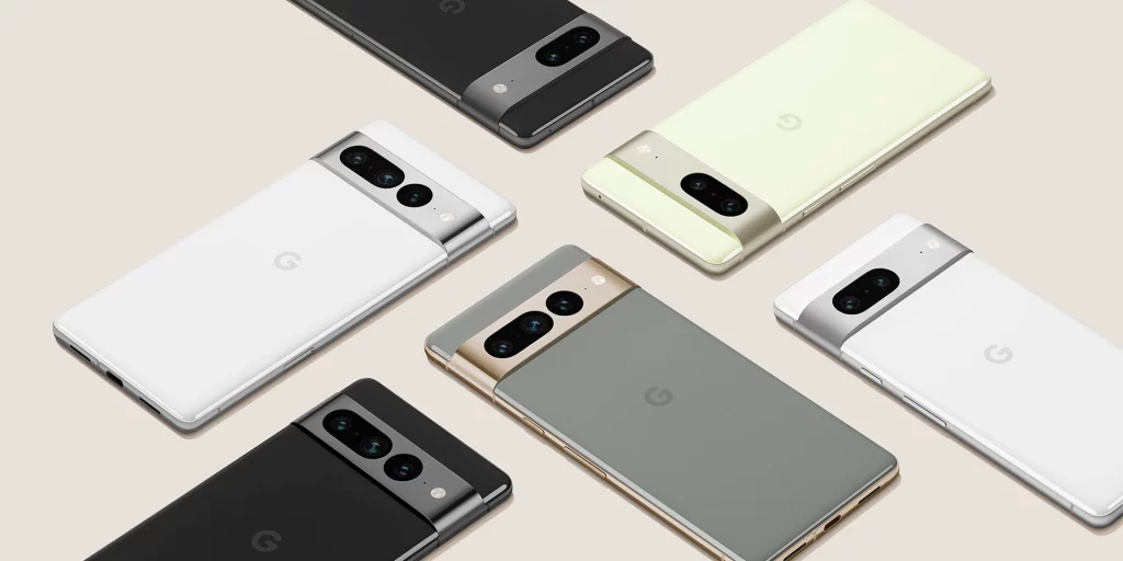 pixel 7 series colors