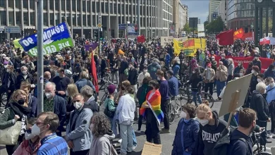 протести во Берлин
