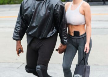 Канје Вест се прошета со новата сопруга: Токму спротивното од Ким Кардашијан (ФОТО)