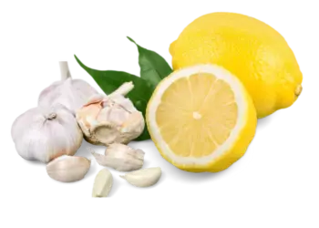 лук и лимон