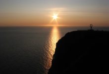 midnight in Antarctic