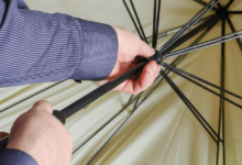 отворање на чадор внатре