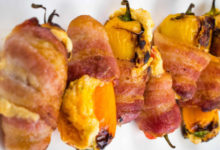 Полнети пиперки со сланина