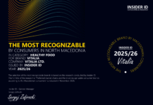 „Виталиа“ повторно е најпрепознатлив бренд за здрава храна во Македонија, покажува истражувањето „Најпознати брендови за широка потрошувачка 2025“