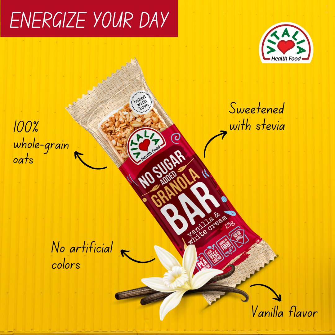 no sugar added granola bar