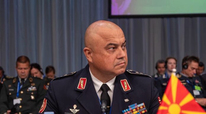Генерал мајор Сашко Лавчиски присуствуваше на конференцијата на Воениот комитет на НАТО одржана денеска во Копенхаген