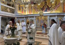 Рождество на Пресвета Богородица – Света Литургија во храмот „Успение на Пресвета Богородица” во Цирих Рождество на Пресвета Богородица